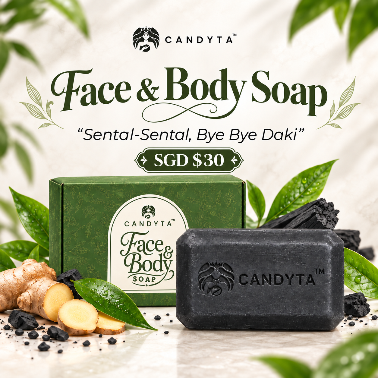 Pakej 1 Body Soap Candyta